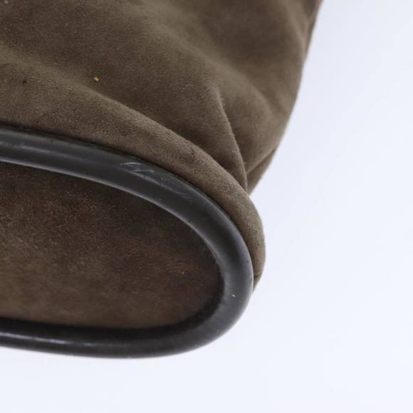 GUCCI Shoulder Bag Suede Brown Gold 002 2853 0465 0 Auth bs18498 - Picture 13 of 16